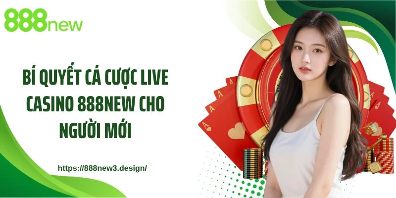 Bí quyết cá cược live casino 888NEW cho người mới