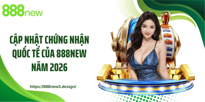 Cập nhật chứng nhận quốc tế của 888NEW năm 2026