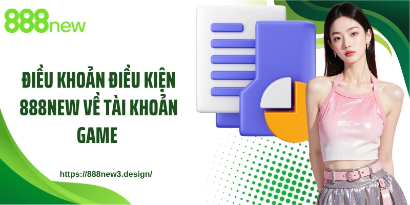 Điều khoản điều kiện 888NEW về tài khoản game 