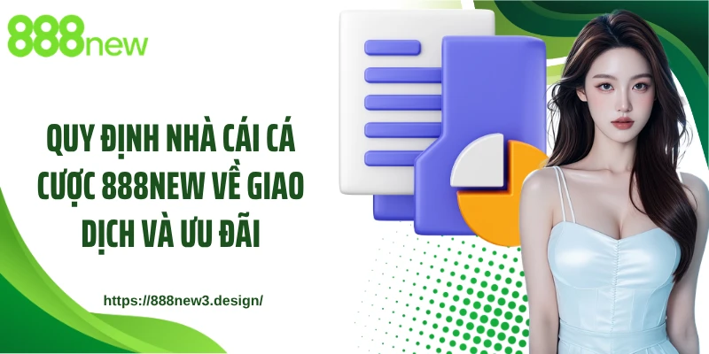Quy định nhà cái cá cược 888NEW về giao dịch và ưu đãi